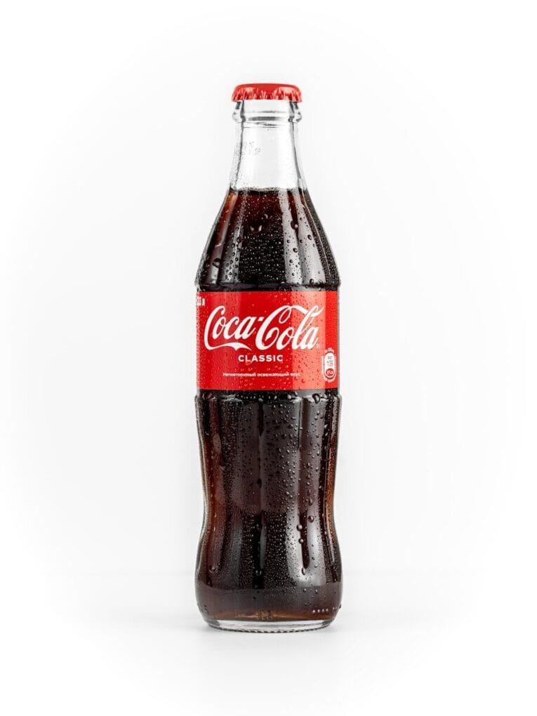 a bottle of soda